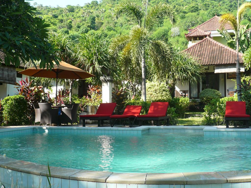 Di Abian Resort Amed Buitenkant foto